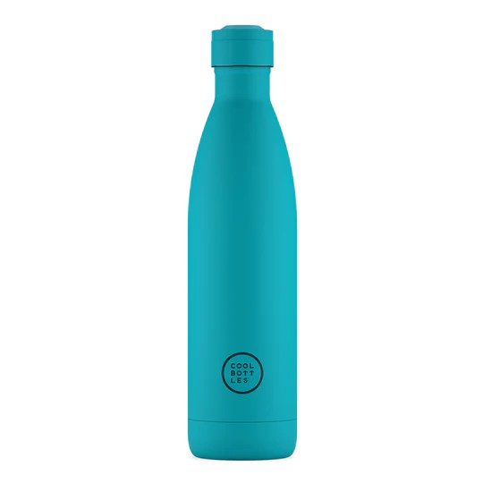 BOTELLA TÉRMICA VIVID TURQUOISE 750ML - COOL BOTTLES