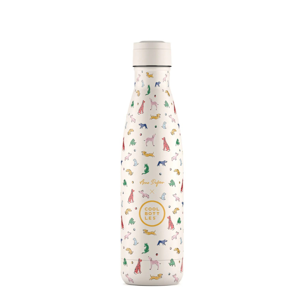 BOTELLA TÉRMICA DOGGIE PARTY 500ML - COOL BOTTLES